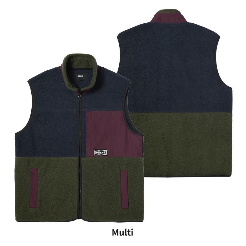 HUF（ハフ） 【並行輸入】ハフ ボア ベスト HUF SONOMA HIGH PILE VEST 