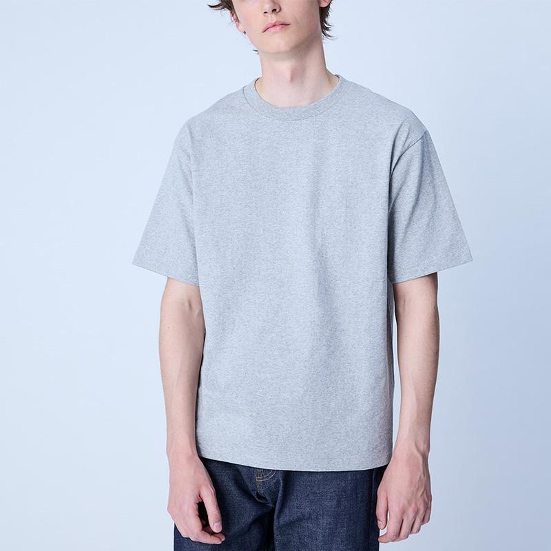 コットンリサーチクラブ メンズ 半袖Tシャツ 白T 無地 COTTON RESEARCH