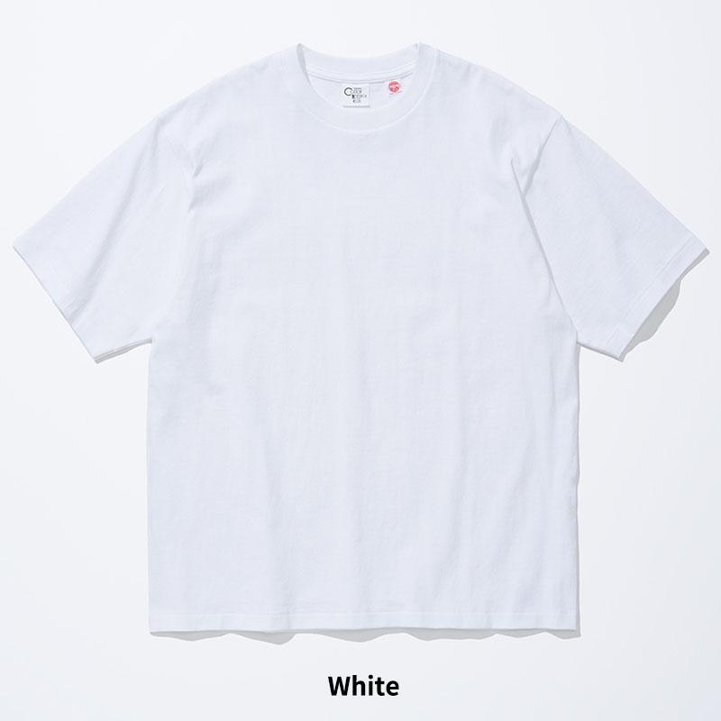 コットンリサーチクラブ メンズ 半袖Tシャツ 白T 無地 COTTON