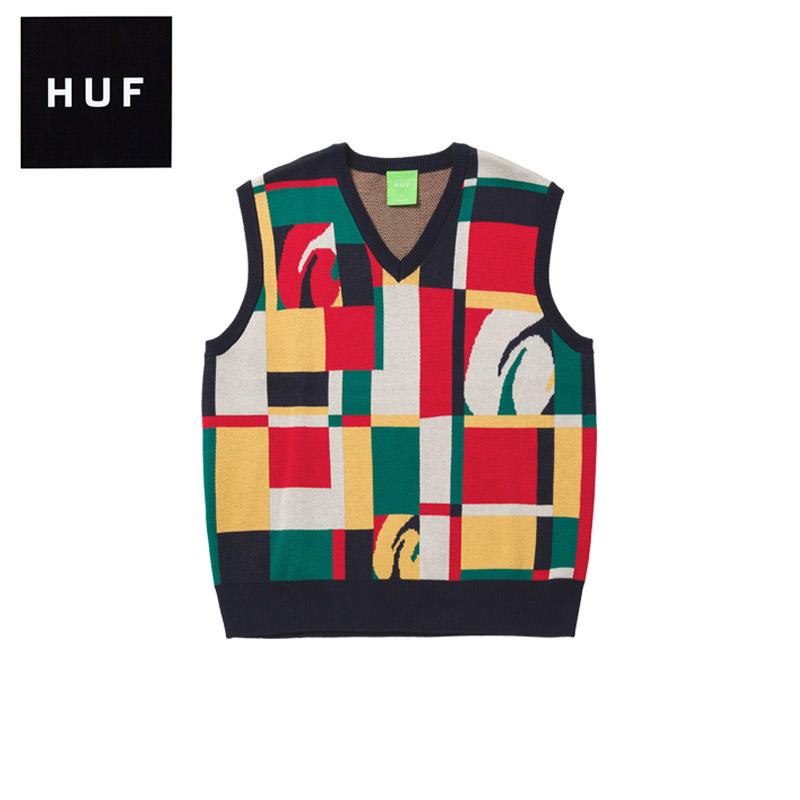 ハフ HUF SLOANE SWEATER VEST ニットベスト セーター トップス 男性用 