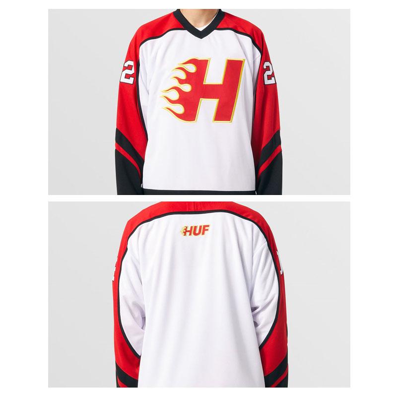 HUF（ハフ） 【並行輸入】ハフ HUF ENFORCER HOCKEY JERSEY ホッケー