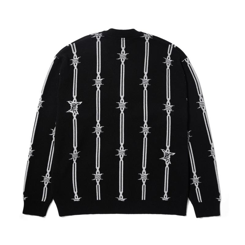 HUF（ハフ） 【並行輸入】ハフ HUF BARBED WIRE CARDIGAN トップス