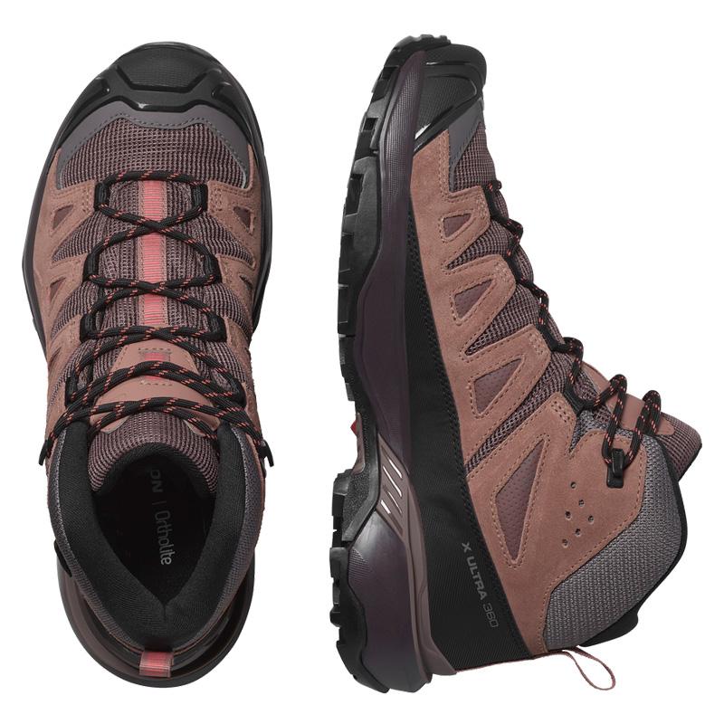 SALOMON（サロモン） ブーツ SALOMON X ULTRA 360 LEATHER MID GORE
