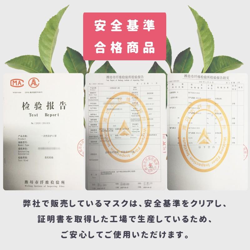 在庫あり 即納 清潔ソフトマスク 50枚入り 不織布 使い捨てマスク