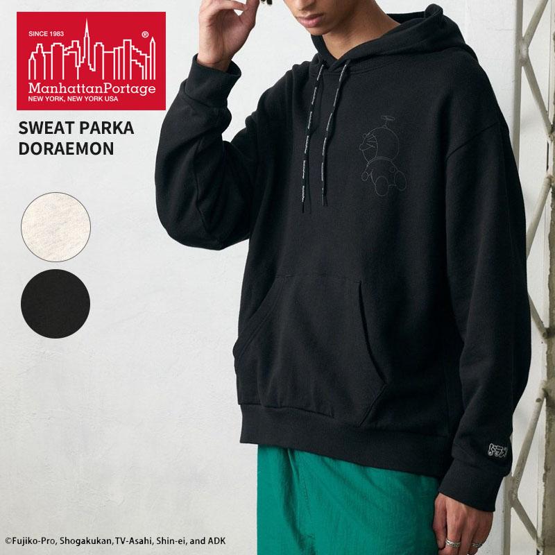 マンハッタン ポーテージ メンズ パーカー レディース Manhattan Portage ドラえもんコラボ Sweat Parka DORAEMON 長袖 USAコットン トップス MP-M624 Manhattan Portage（マンハッタンポーテージ） マンハッタン