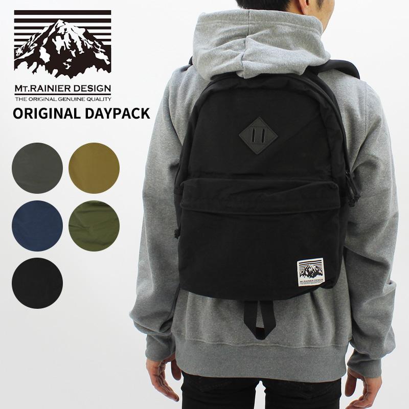 MT RAINIER DESIGN ブラックリュック・バックパック リュック メンズ 大容量 バックパック MT. RAINIER DESIGN