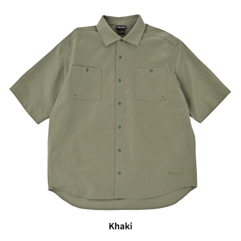 Marmot（マーモット） メンズ ストレッチ 半袖シャツ 通気性 MARMOT DA