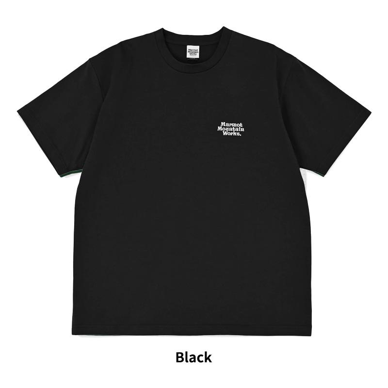 Marmot（マーモット） 半袖Tシャツ メンズ Tシャツ 吸水 速乾 MARMOT