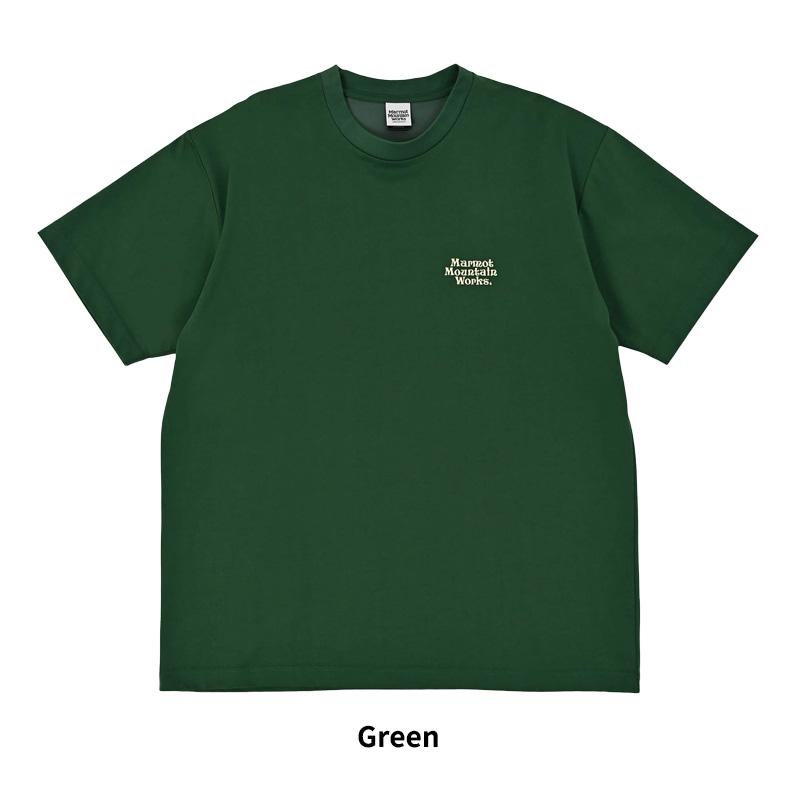 Marmot（マーモット） 半袖Tシャツ メンズ Tシャツ 吸水 速乾 MARMOT