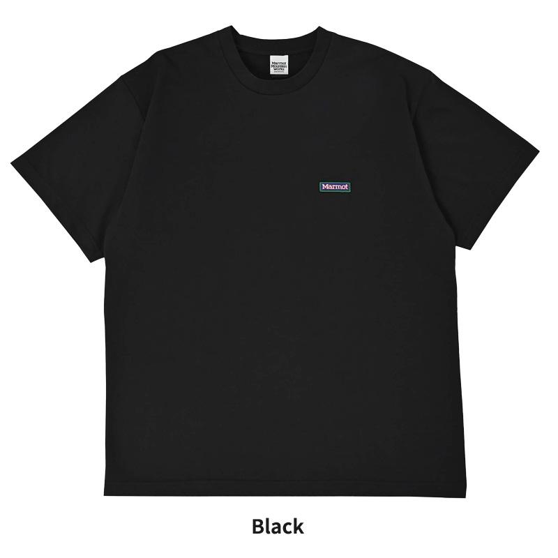 Marmot（マーモット） 半袖Tシャツ メンズ Tシャツ 吸水 速乾 