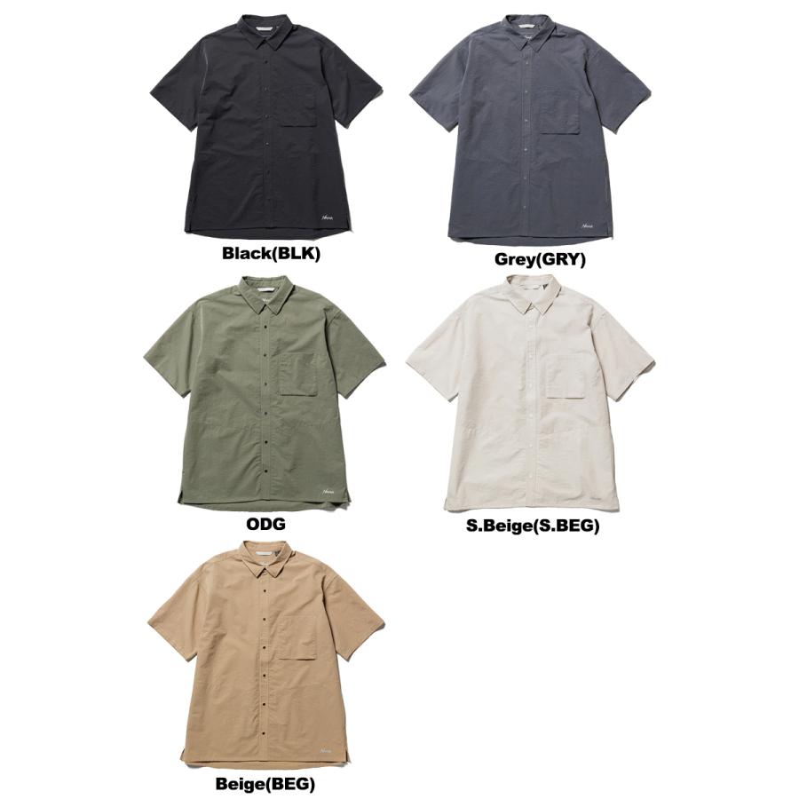 ナンガ NANGA AIR CLOTH COMFY S S SHIRT エアクロスコンフィー半袖