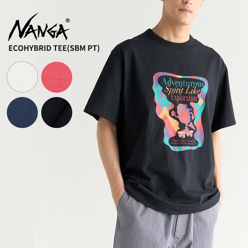 NANGA（ナンガ） ユニセックス Tシャツ エコハイブリッド SBM プリント