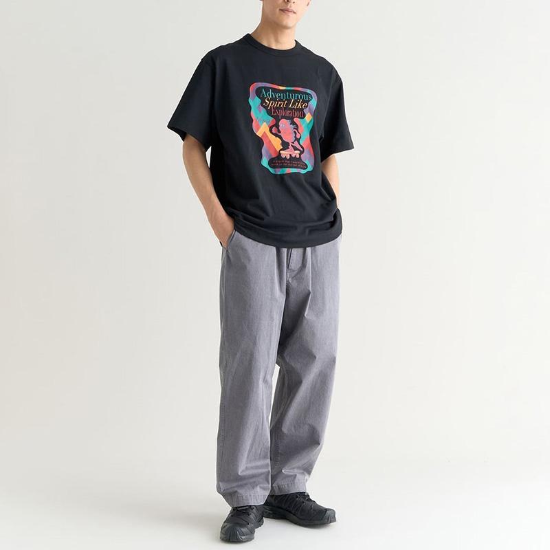NANGA（ナンガ） ユニセックス Tシャツ エコハイブリッド SBM プリント