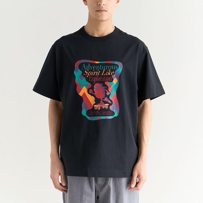NANGA（ナンガ） ユニセックス Tシャツ エコハイブリッド SBM プリント