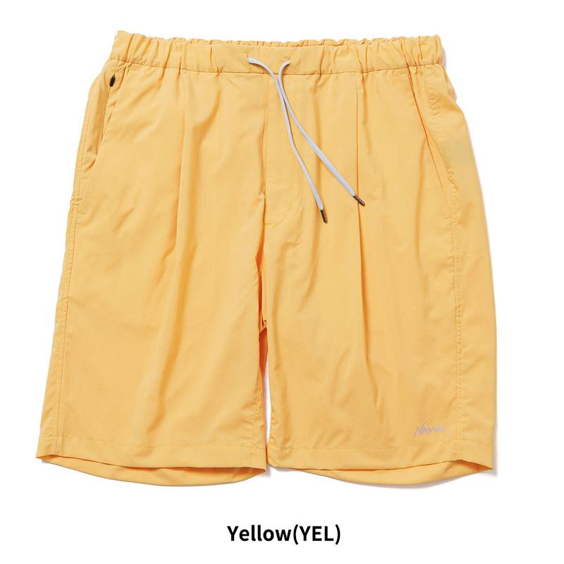 新品NANGA DotAirハーフパンツ M マスタード NANGA ナンガ ハーフパンツ メンズ ドット エア コンフィー