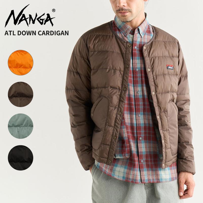 ナンガ メンズ 薄手 ダウンカーディガン NANGA  ATLダウン カーディガン ATL DOWN CARDIGAN アウター 冬 N2530-0E973A NANGA（ナンガ） メンズ 薄手 ダウンカーディガン ATLダウン