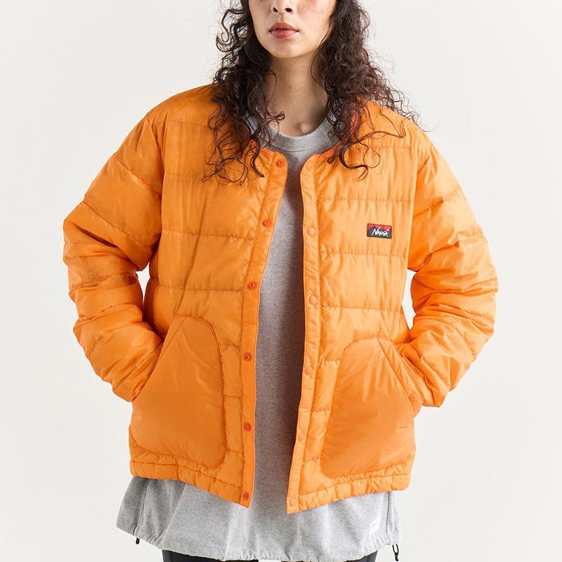 NANGA（ナンガ） メンズ 薄手 ダウンカーディガン ATLダウン