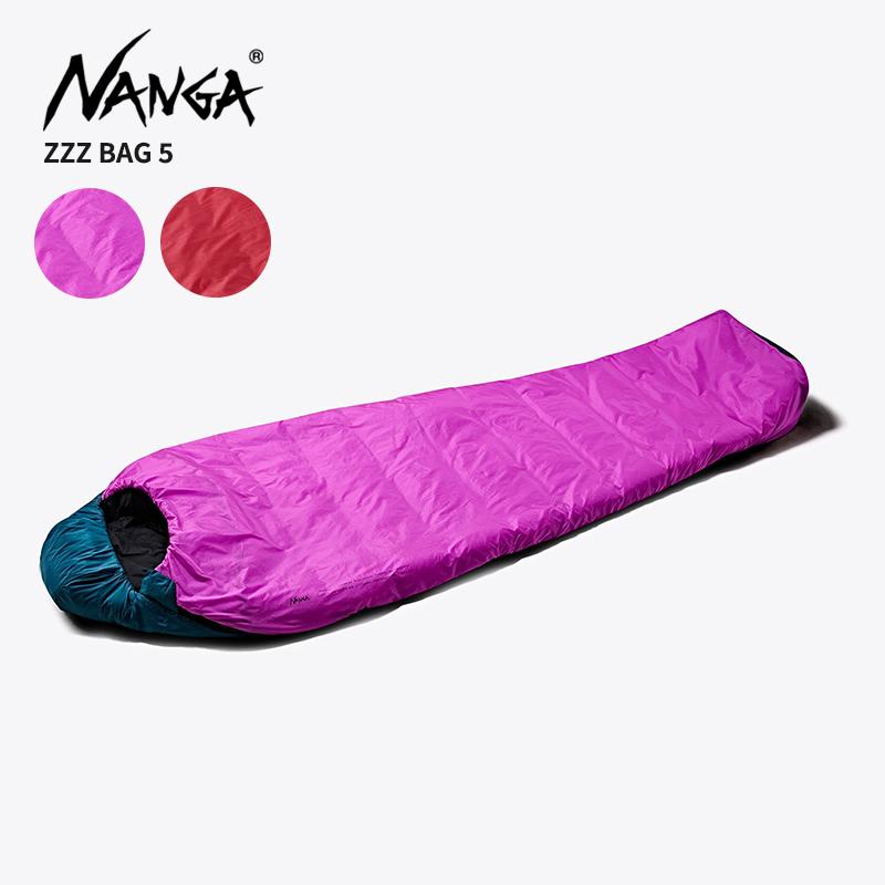 NANGA（ナンガ） 軽量 寝袋 夏キャンプ ZZZ BAG 5 レギュラーサイズ