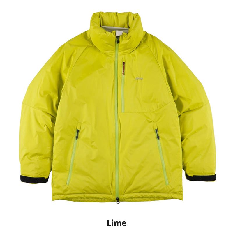 NANGAオーロラテックス750DX LIME NANGA（ナンガ） メンズ ダウンジャケット オーロラテックス スタンド