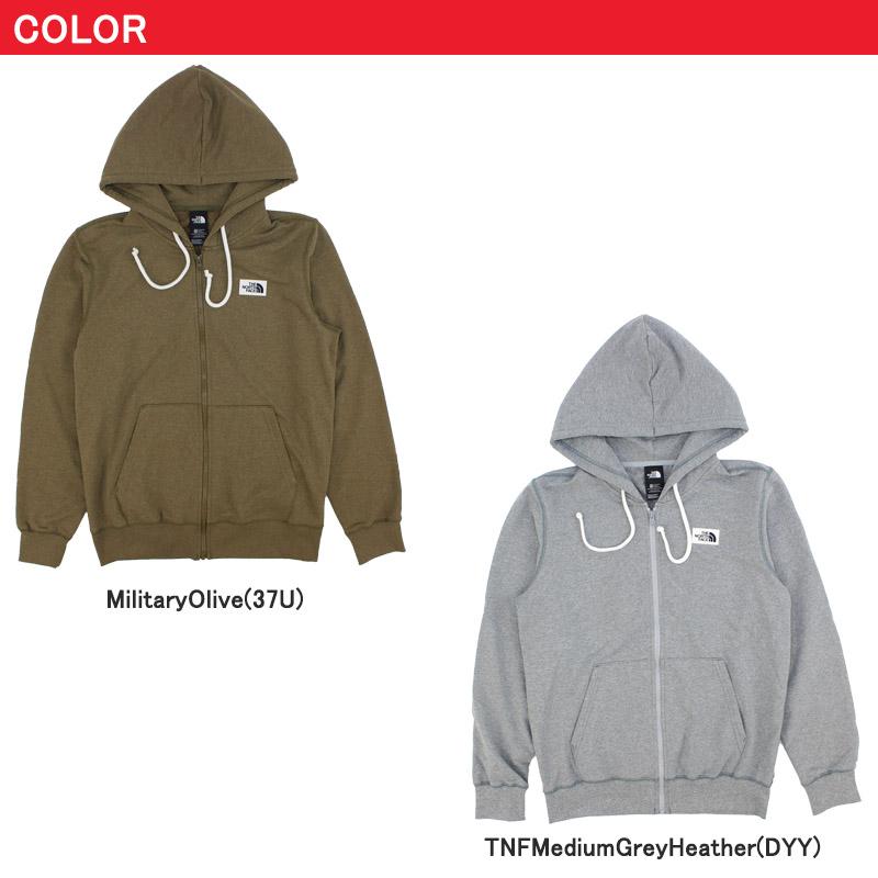 ザ・ノース フェイス(THE NORTH FACE) Men’s Heritage Patch FullZip Hoodie フルジップ