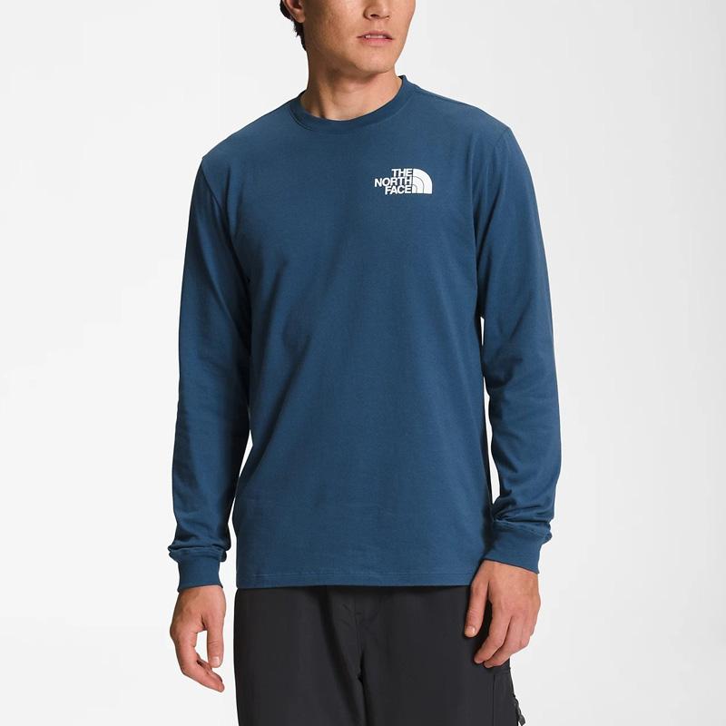 ザ・ノース フェイス THE NORTH FACE Men's Long-Sleeve Box NSE Tee