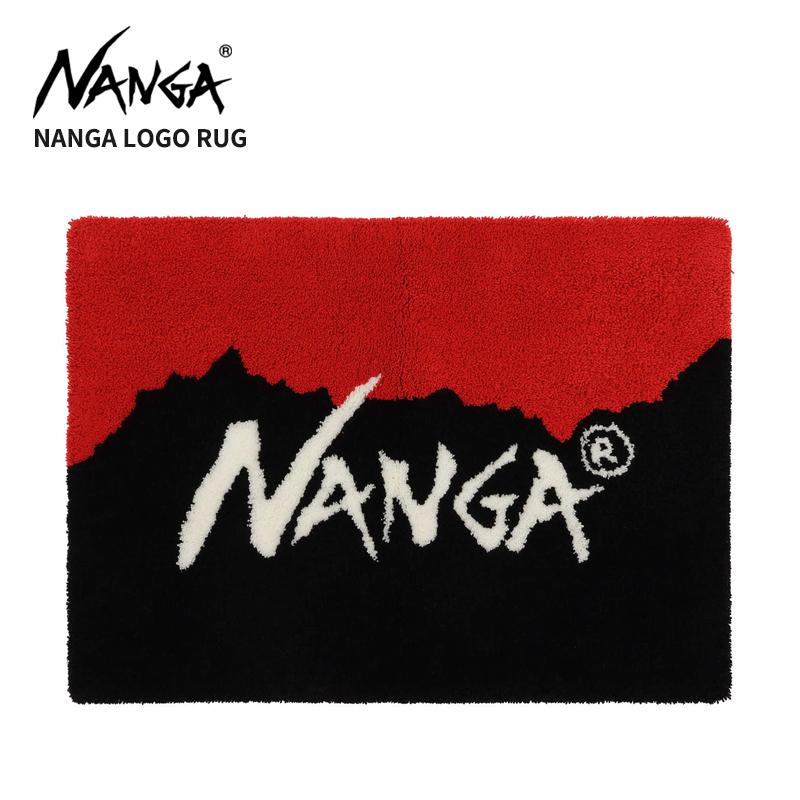 NANGA（ナンガ） ラグマット 玄関マット ロゴ ラグ NANGA LOGO RUG