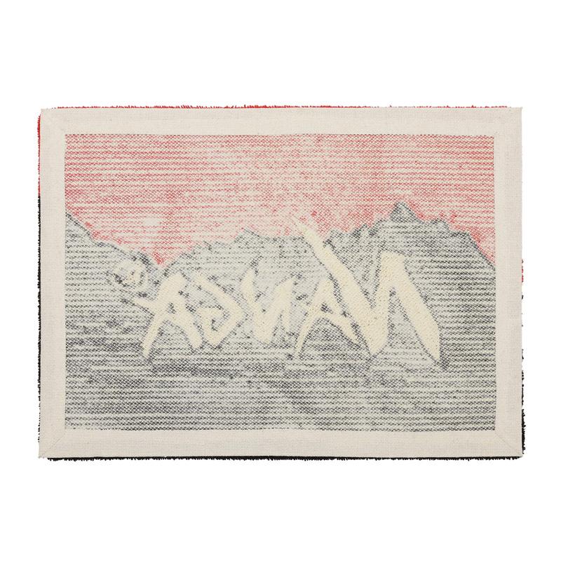 NEIGHBORHOOD×NANGA ラグ カーペット NANGA（ナンガ） ラグマット 玄関マット ロゴ ラグ NANGA LOGO RUG