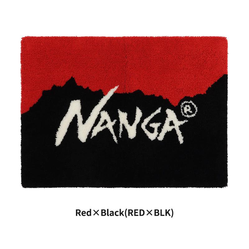 NANGA（ナンガ） ラグマット 玄関マット ロゴ ラグ NANGA LOGO RUG