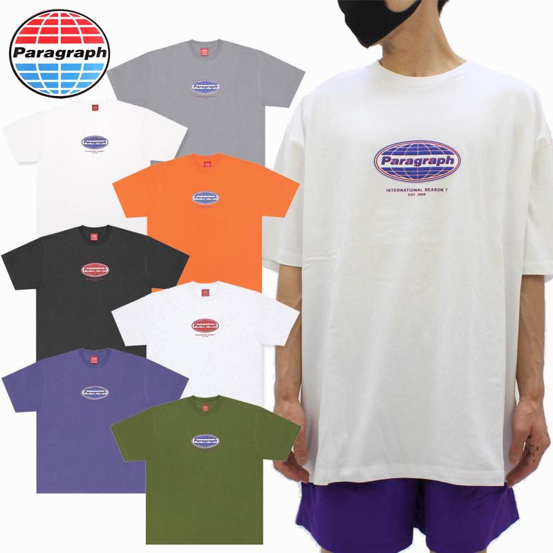 パラグラフ paragraph OVAL GLOBE T-SHIRT NO.059/NO.59 オーバルロゴ