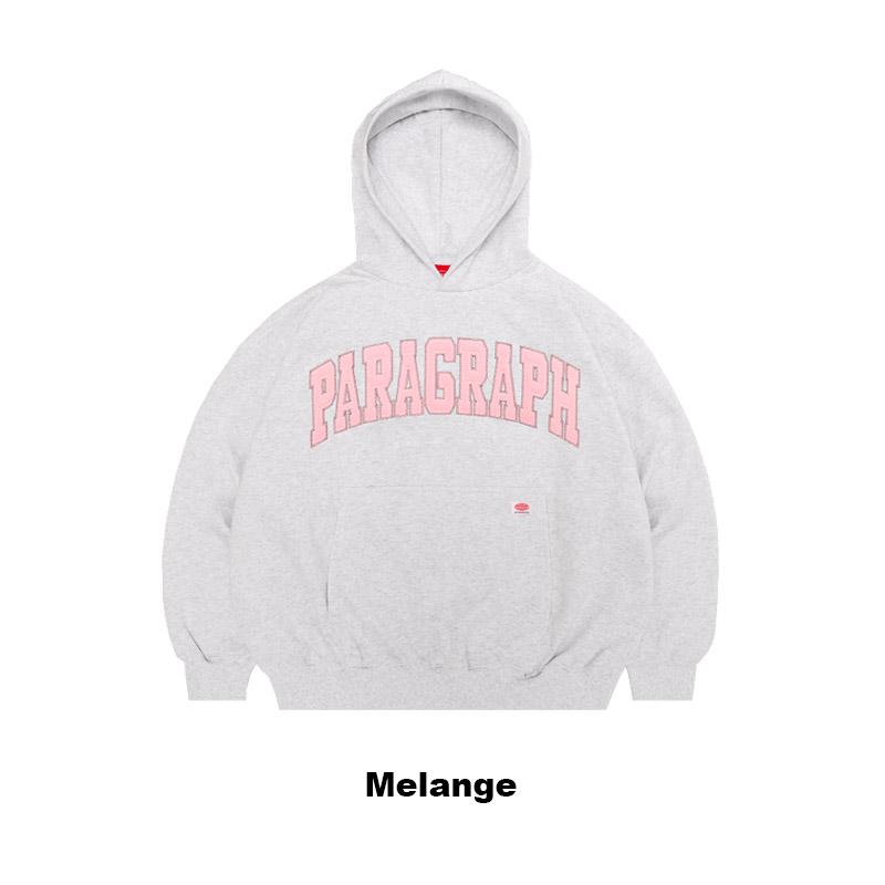 Paragraph パラグラフ paragraph ARCH LOGO HOODIE NO.08-014