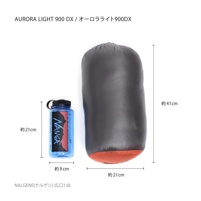 NANGA ナンガ 寝袋 ダウンシュラフ オーロラテックス ライト 900 DX