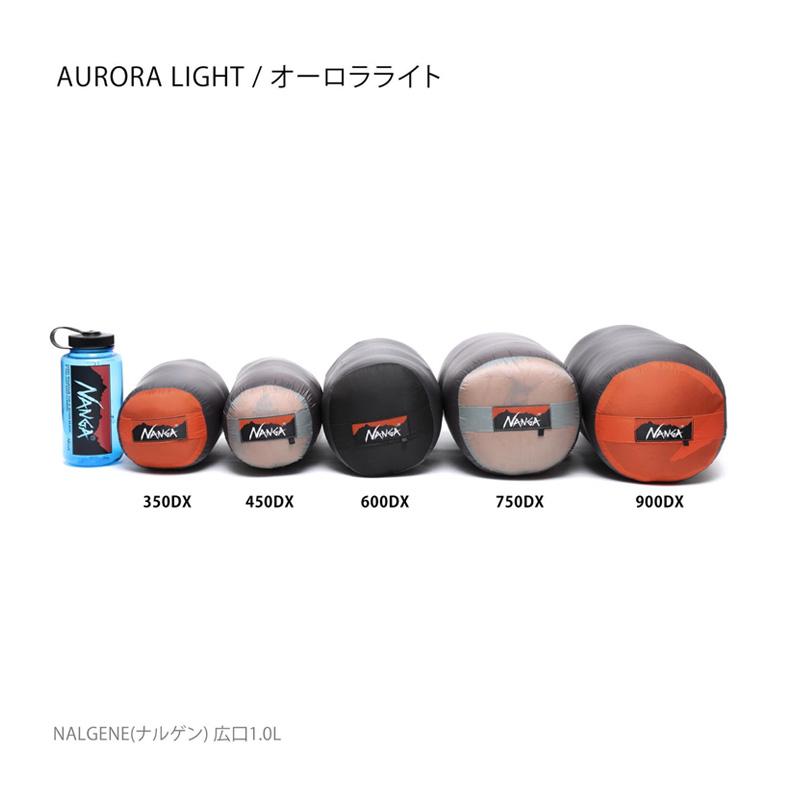 NANGA（ナンガ） 寝袋 ダウンシュラフ オーロラテックス ライト 900 DX