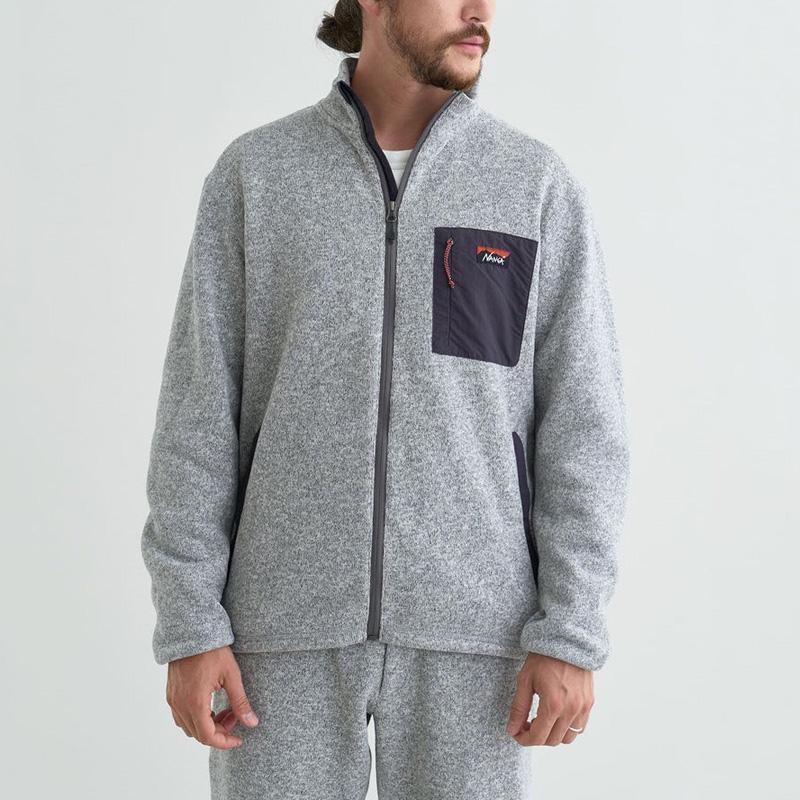【NANGA】ポーラテックフリースジップブルゾン/ユニセックス サイズXL NANGA (ナンガ) POLARTEC FLEECE ZIP BLOUSON / ポーラテック