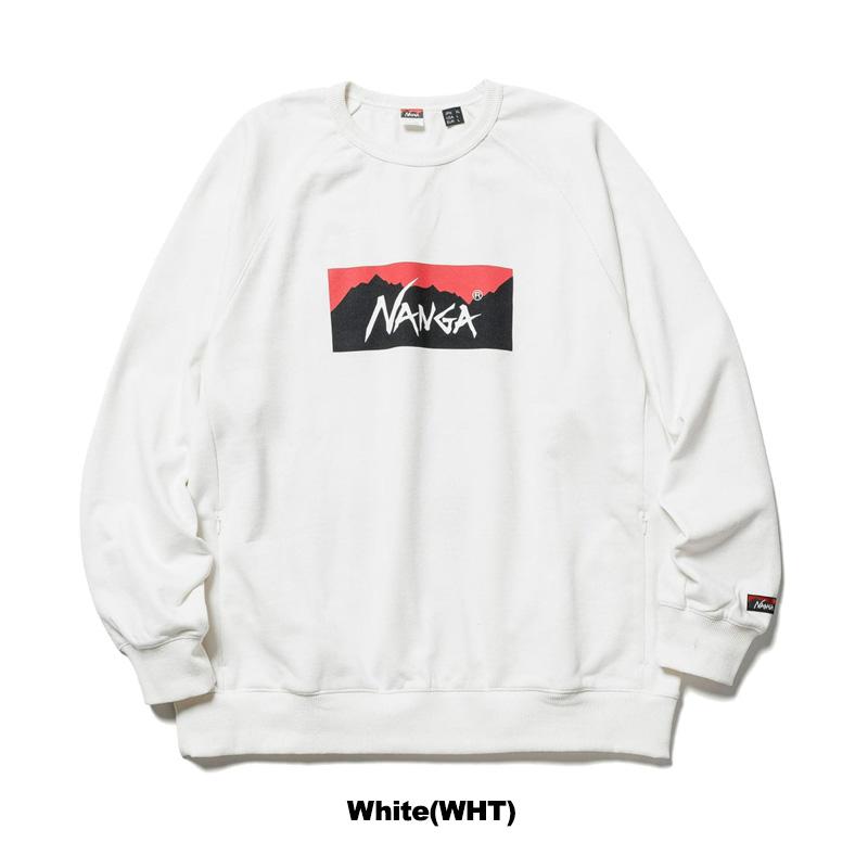 NANGA（ナンガ） NANGA ECO HYBRID BOX LOGO SWEATSHIRT エコ