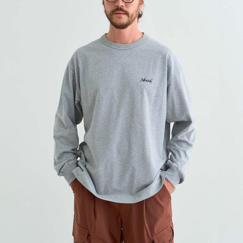 ナンガ ロンT 長袖Tシャツ NANGA ECO HYBRID LIFE IS A JOURNEY ナンガ ロンT 長袖Tシャツ NANGA ECO HYBRID LIFE IS A JOURNEY