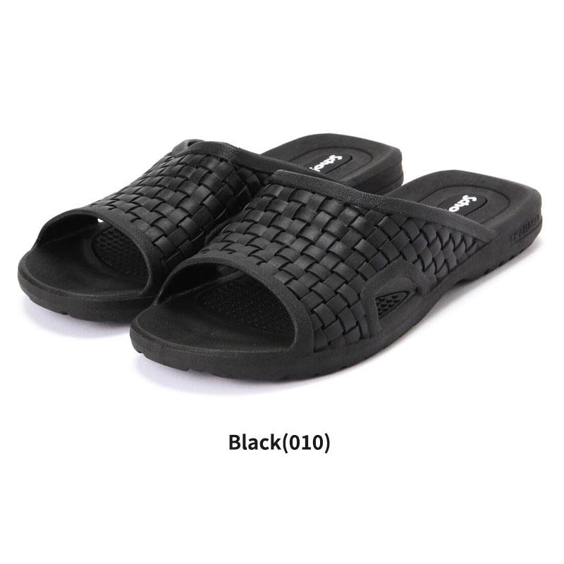 パール105AラインOP・ペチSK・90TU(BK) SCHOTT ショット×オカバシ メンズ スライドサンダル Schott x