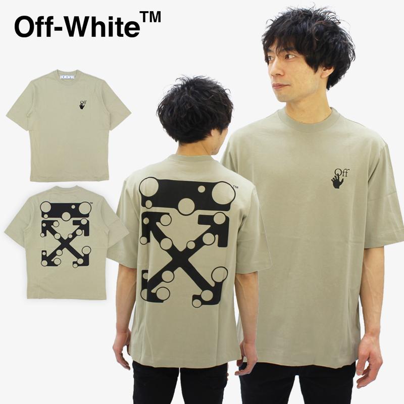 男女兼用 カジュアルウェア オフホワイト Tシャツ メンズ 正規品 OFF