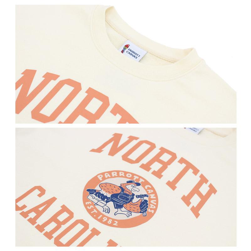 PAROTT CANVASAロゴスウェット PAROTT CANVASAロゴスウェット セール】【PARROTT CANVAS