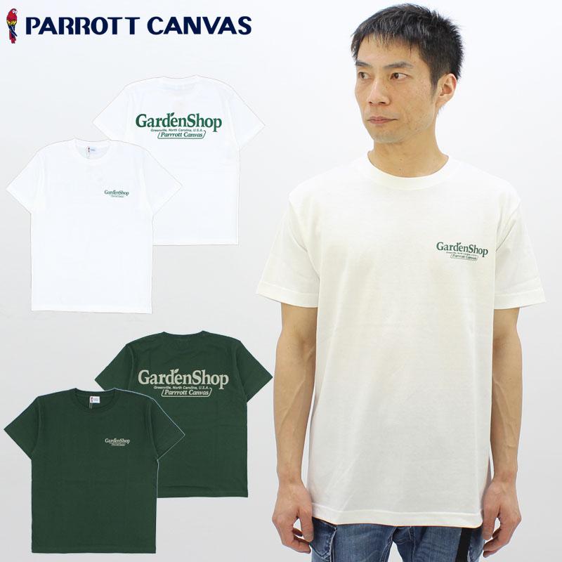 PARROTT CANVAS パロット キャンバス 半袖Tシャツ ガーデン