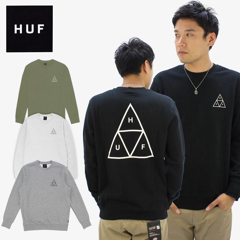 HUF ハフ(HUF) TRIPLE TRIANGLE CREW クルー スウェット HUF ハフ(HUF) TRIPLE TRIANGLE CREW クルー スウェット