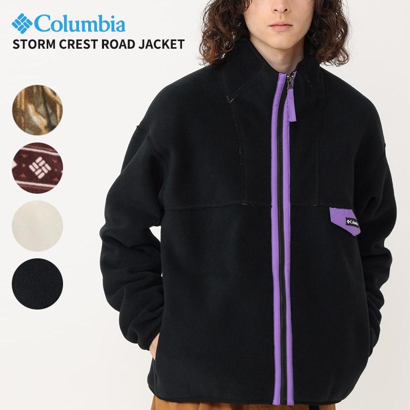 美品★ ポルノ フリース ジャンパー ブルゾン ダイキャス M ライブ グッズ Columbia（コロンビア） フリース ジャケット メンズ ストームクレスト