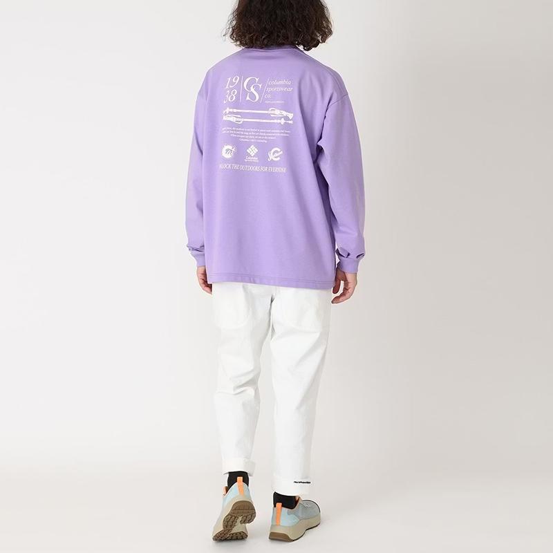 Columbia（コロンビア） 長袖Tシャツ ロンT Columbia スタックブルック