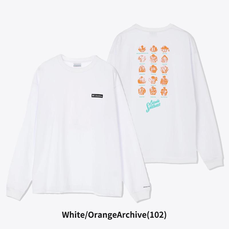 ホワイト 長袖 Tシャツ テキストデザイン ゴルチェ archive ホワイト