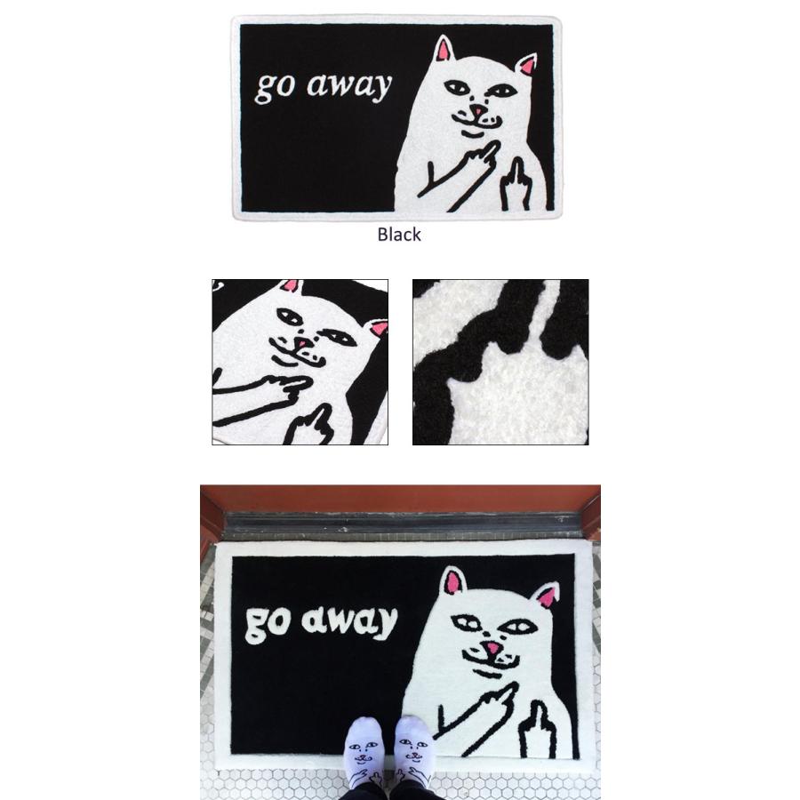 ★未使用★ripndip 巨大ラグマット 並行輸入】リップンディップ RIPNDIP Go Away Rug ラグマット