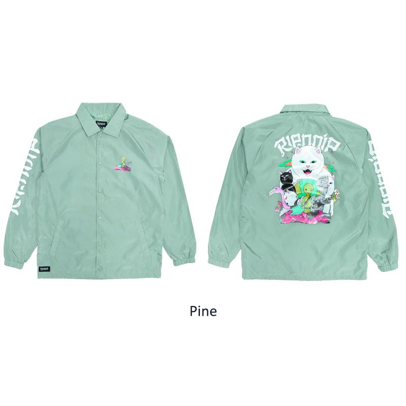 RIPNDIP 【並行輸入】リップンディップ Runaway Coaches Jacket Pine