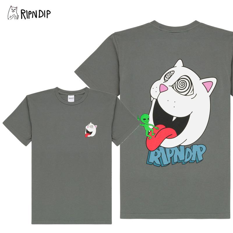 RIPNDIP 【並行輸入】リップンディップ 半袖Tシャツ Spiraling