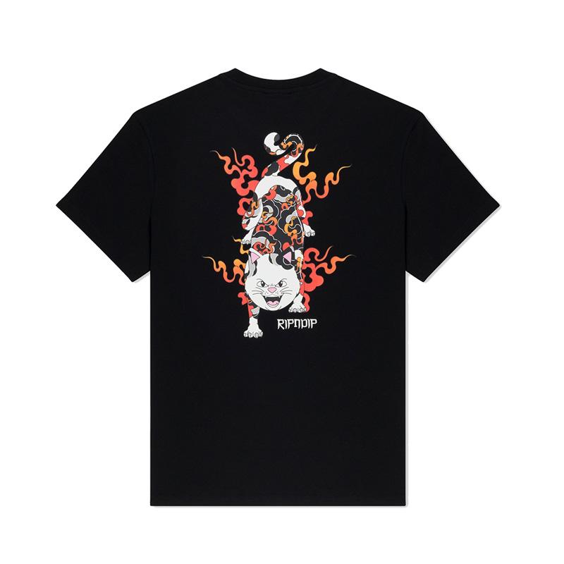並行輸入】リップンディップ RIPNDIP 半袖Tシャツ NERM DE TIGRE