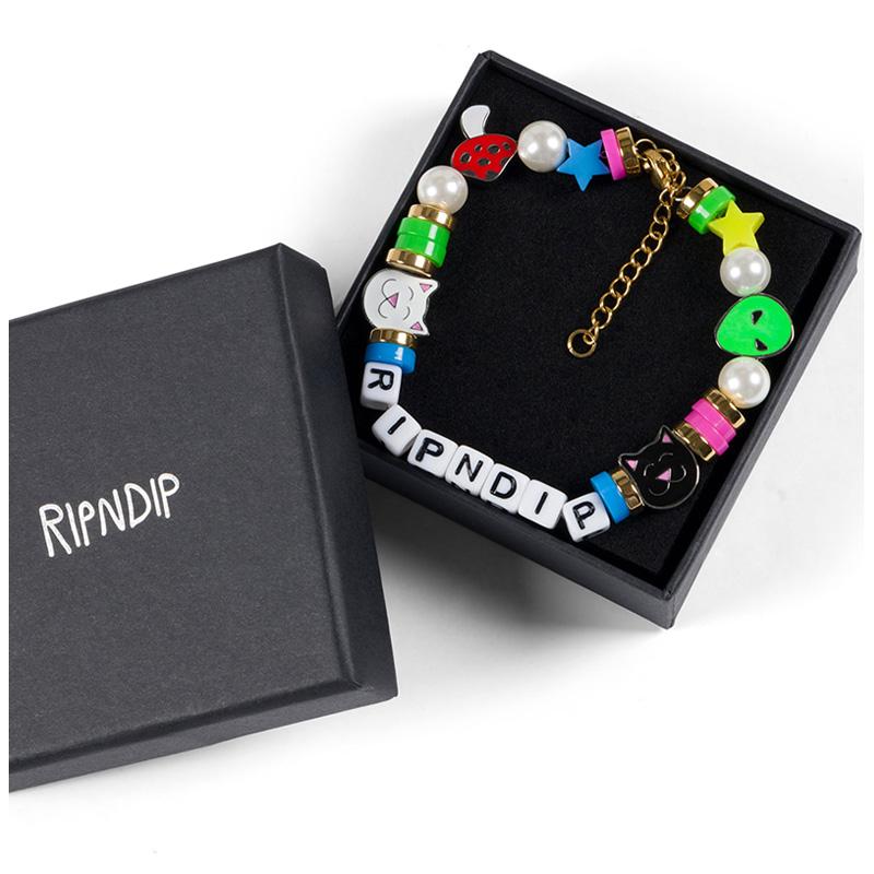 並行輸入】リップンディップ RIPNDIP PLUR BEADED BRACELET