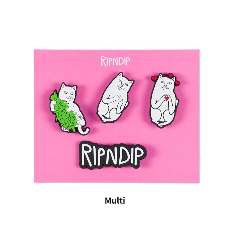 並行輸入】リップンディップ RIPNDIP NERM GANG SHOE CHARM 4 PACK