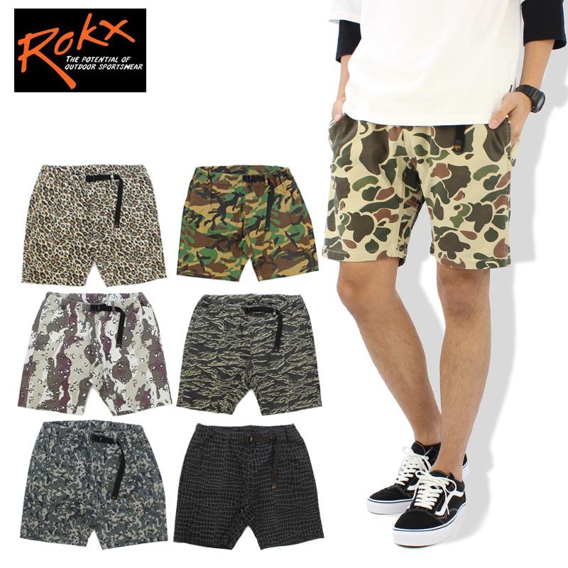 Rokx ロックス レオパードショートパンツ グラミチ ROKX ロックス MG CAMOUFLAGE SHORT ショーツ ショートパンツ